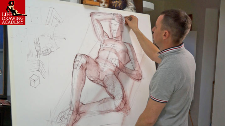 How to Draw Realistic Figures from Life