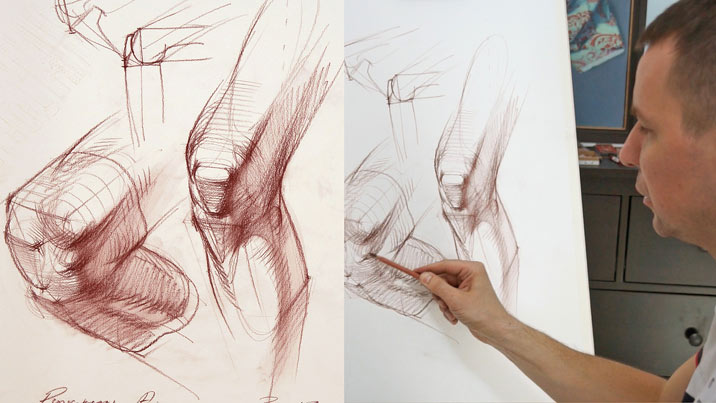 How to draw models from life - Drawing Academy