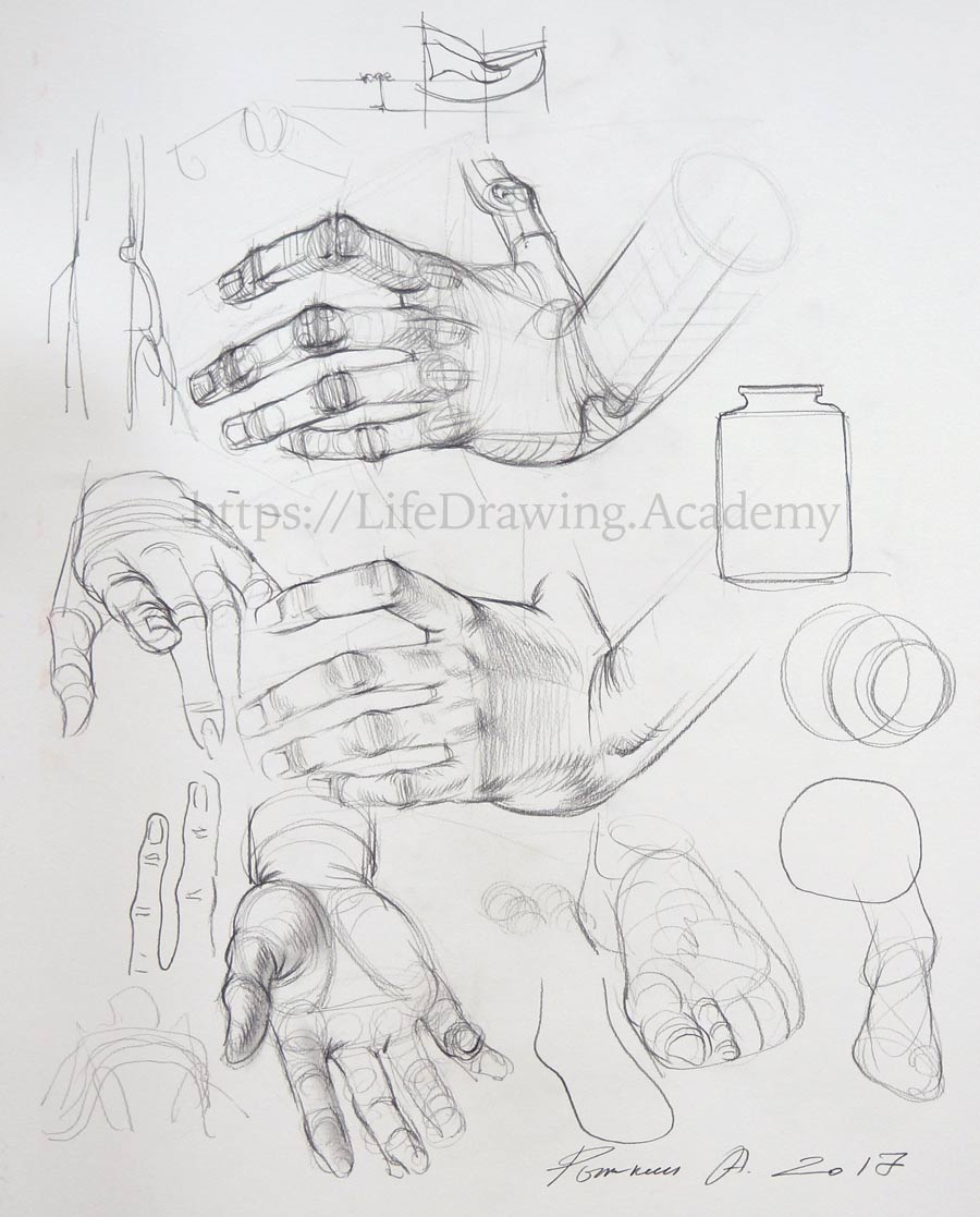 How to Draw a Hand Easy