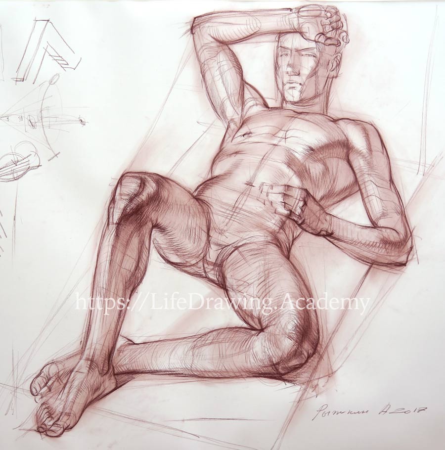 How to Draw Reclining Figures