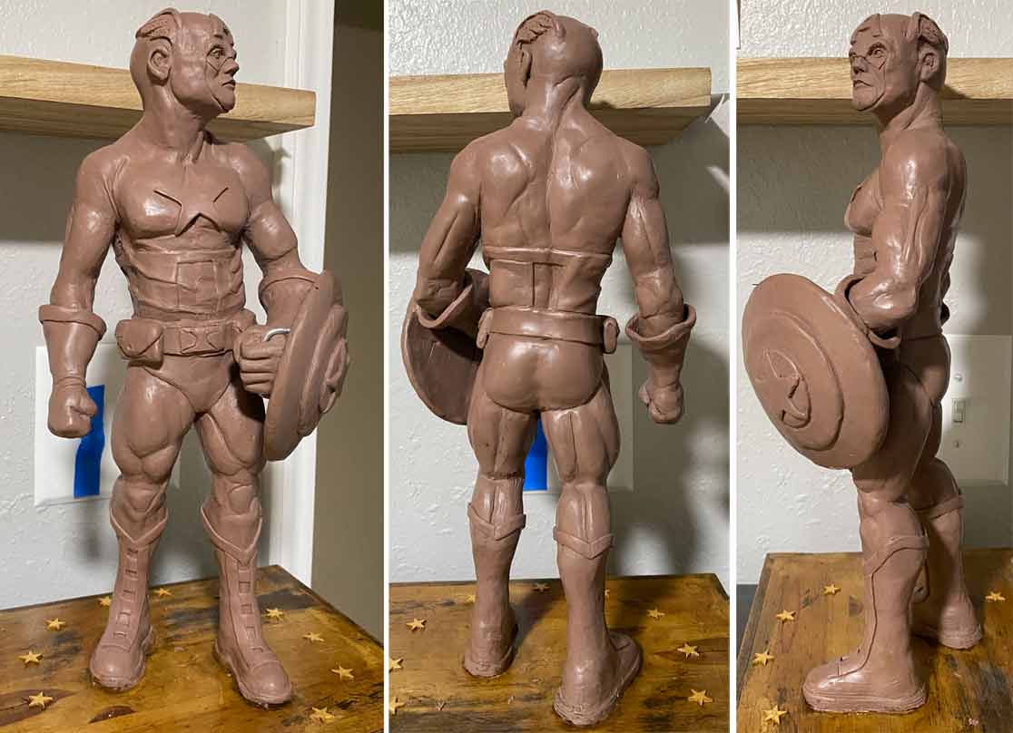 Character Sculpture by Brian