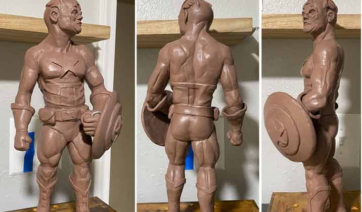 Character Sculpture by Brian