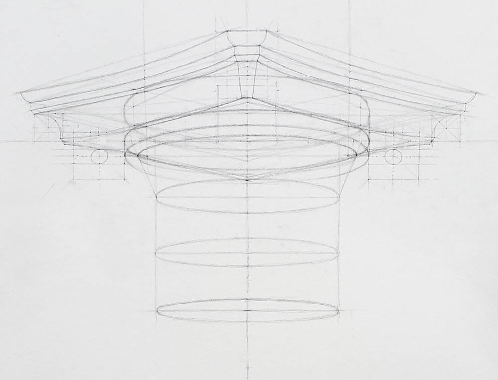 How to Draw a Corinthian Order Capital