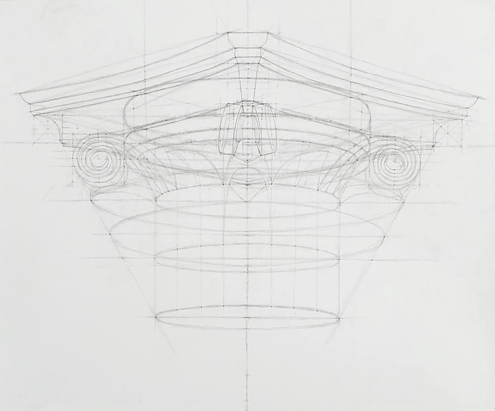 How to Draw a Corinthian Order Capital