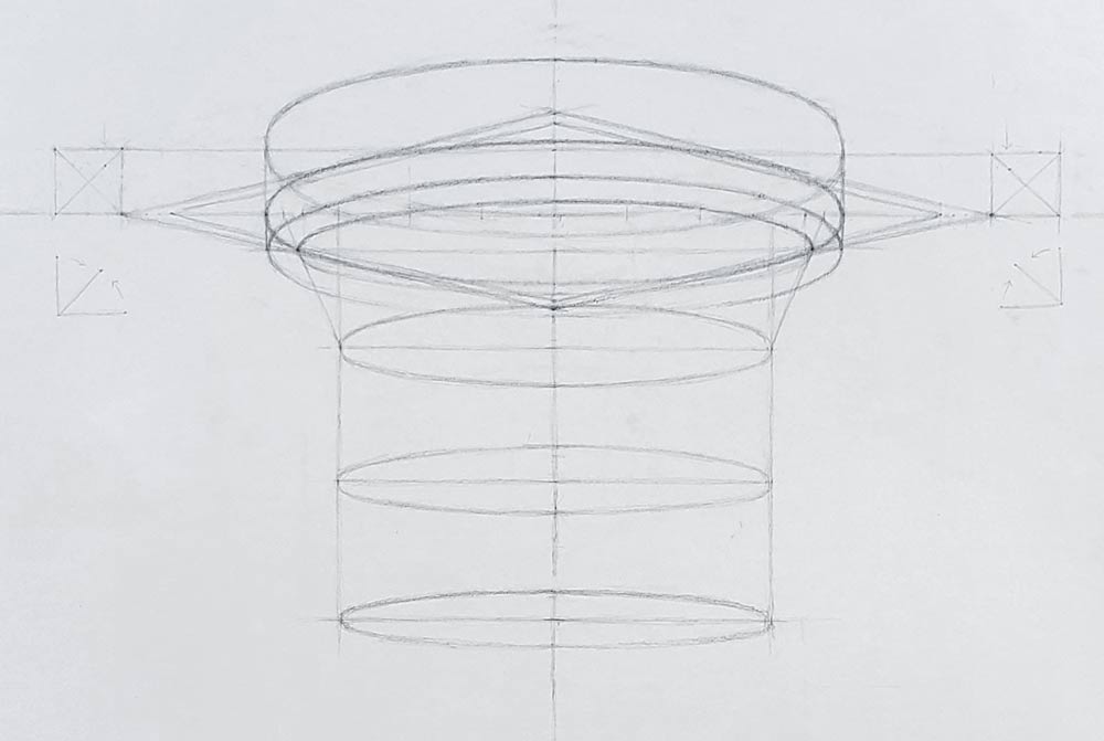 How to Draw a Corinthian Order Capital