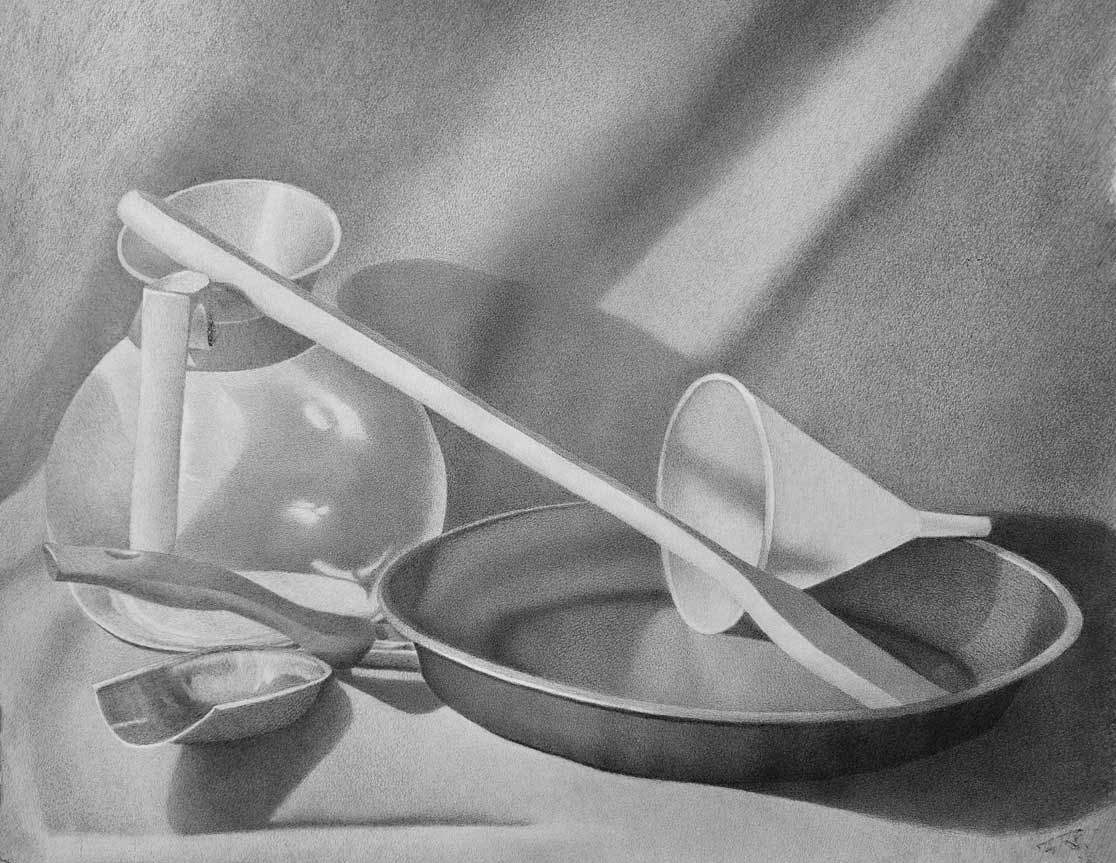 Still Life Drawings by Daniel Korinek
