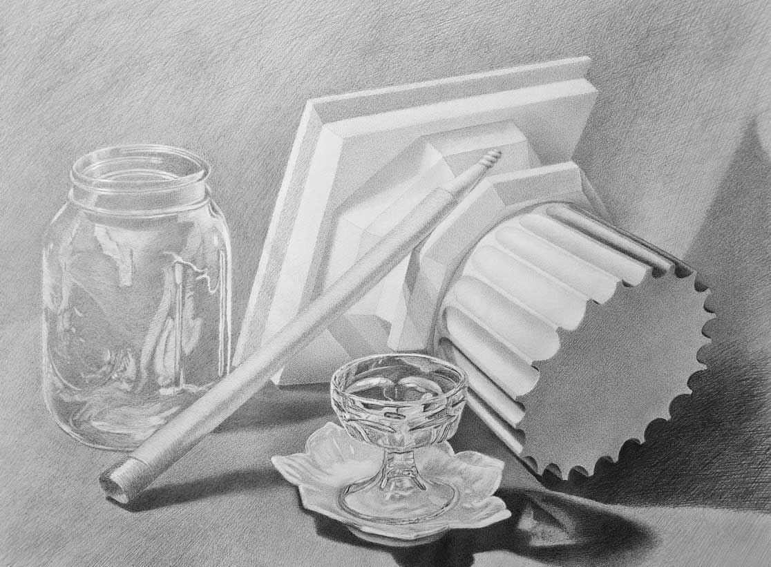Still Life Drawings by Daniel Korinek