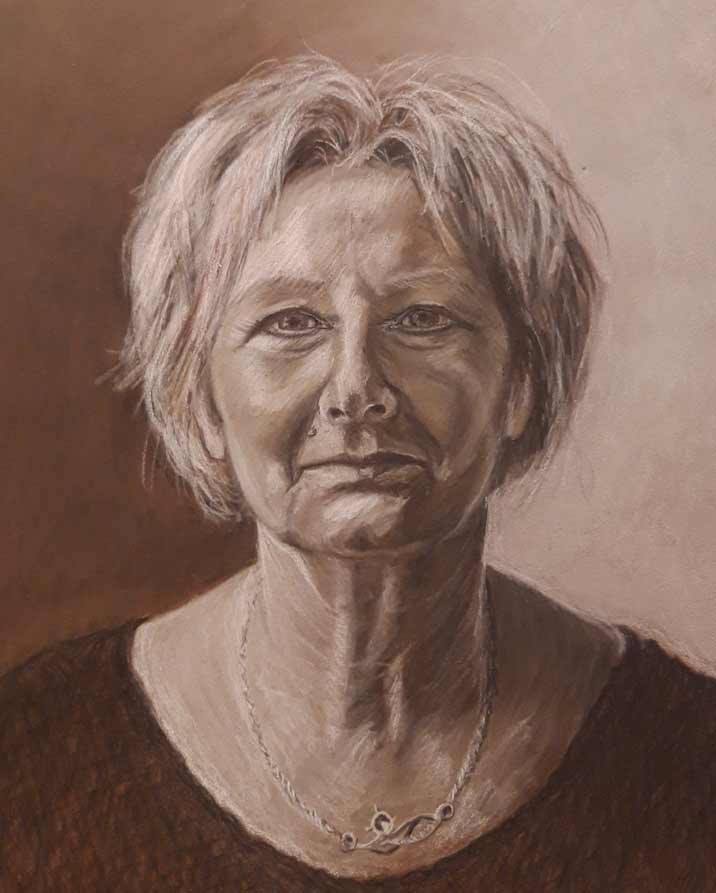 Portrait by Life Drawing Academy student