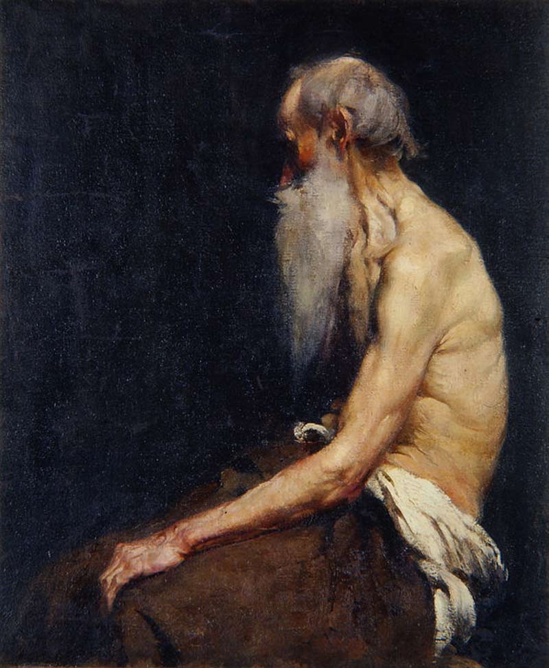 Anton Azbe - Slovene realist painter and teacher of painting. 1862 - 1905