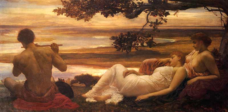 Frederic Leighton - English painter and sculptor. 1830 - 1896