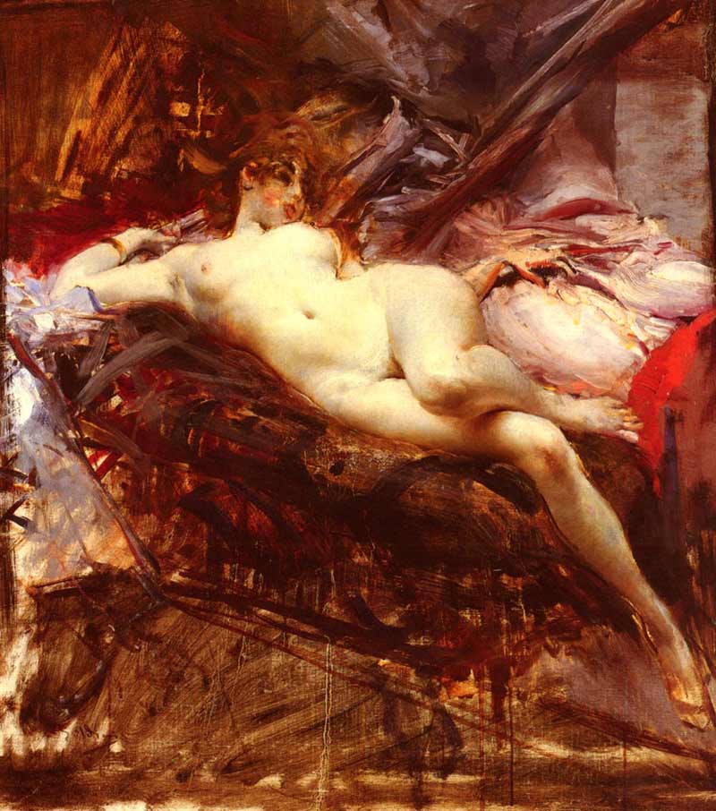Giovanni Boldini - Italian genre and portrait painter. 1842 - 1931