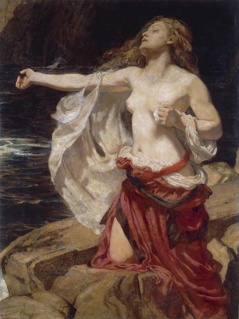 Herbert James Draper - British, Victorian Neoclassical painter. 1863 - 1920