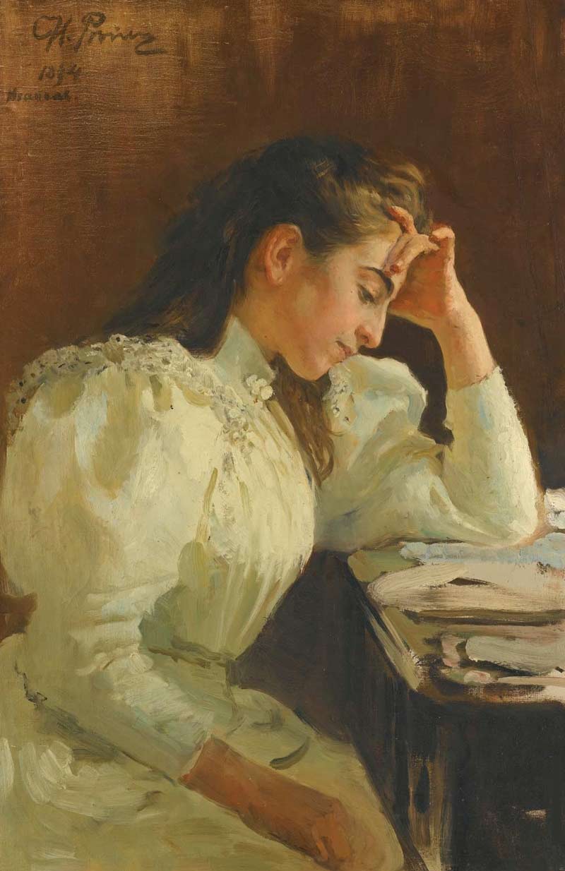 Ilja Jefimowitsch Repin - Russian realist painter. 1844 - 1930