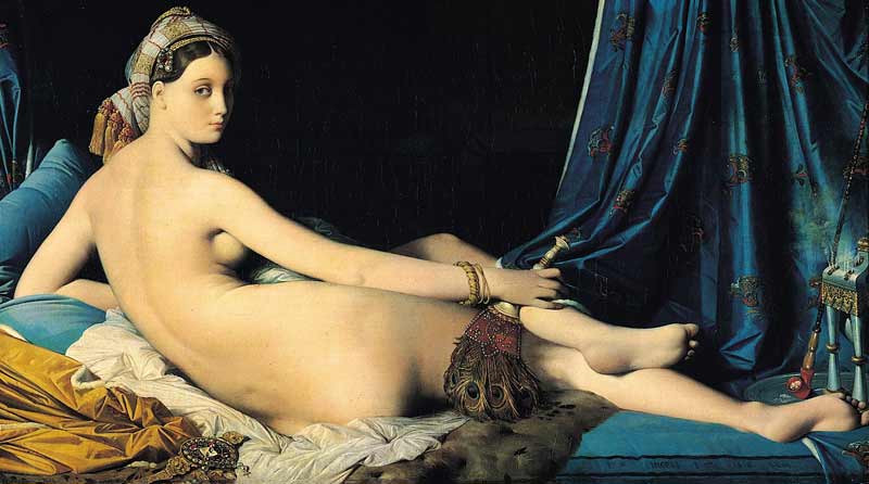 Jean-Auguste-Dominique Ingres - French neoclassical painter. 1780 - 1867