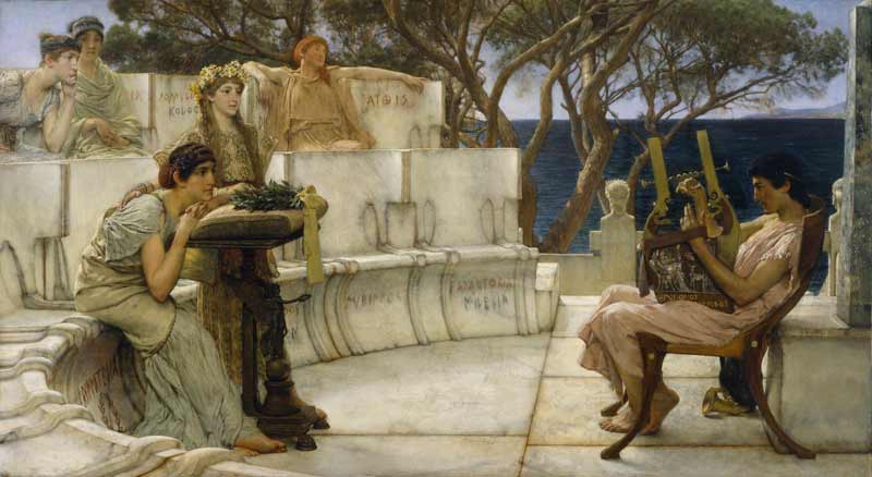 Lawrence Alma-Tadema - English Romantic artist. 1836 - 1912