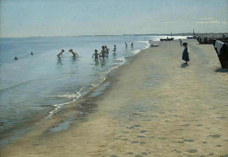 Peder Severin Kroyer - Danish painter. 1851 - 1909