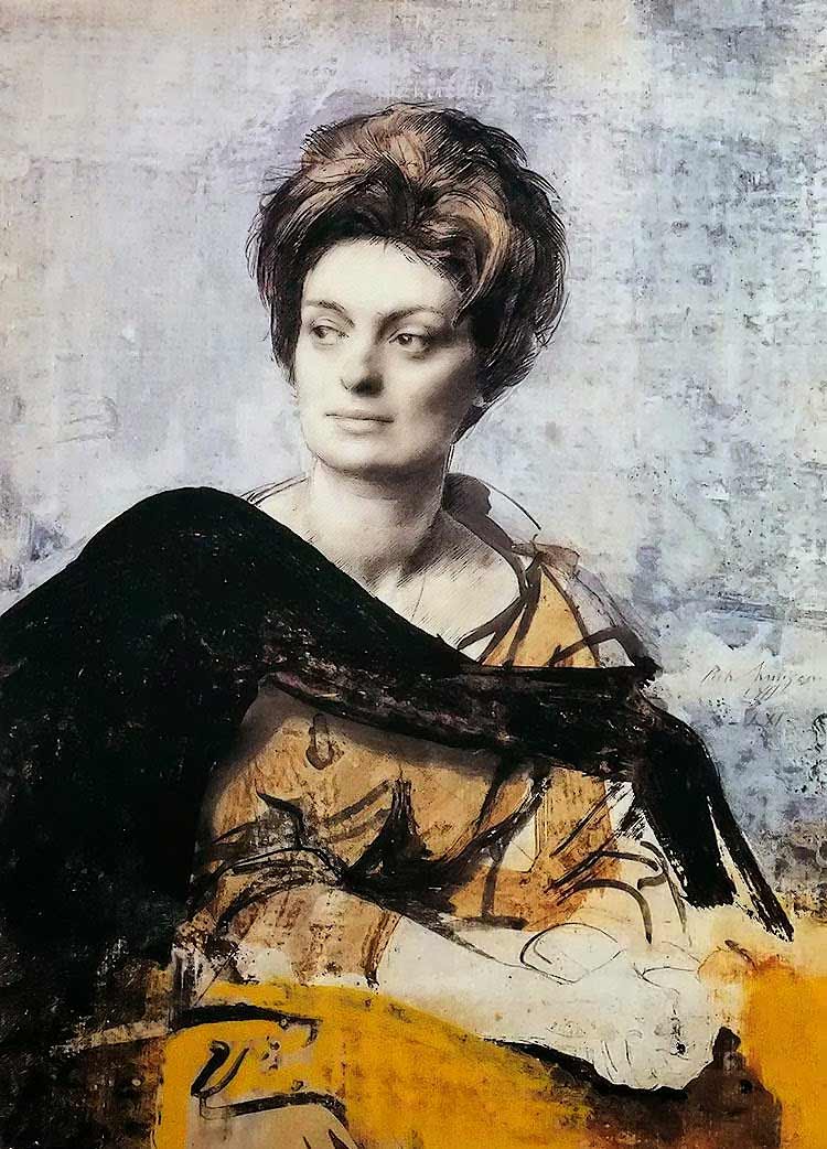 Pietro Annigoni - Italian Modern Realist Painter. Society and State Portraitist of the 20th century. 1910–1988