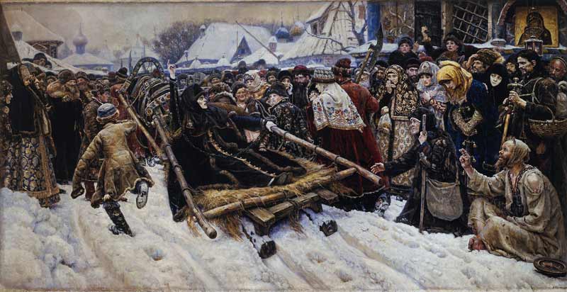 Vasily Ivanovich Surikov - Russian historical painter. 1848-1916