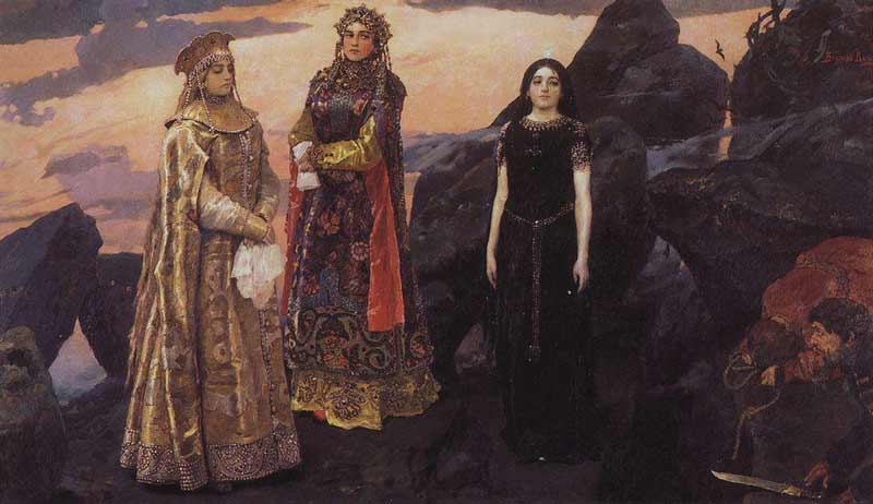 Viktor Mikhaylovich Vasnetsov - Russian mythological and historical painter. 1848 - 1926
