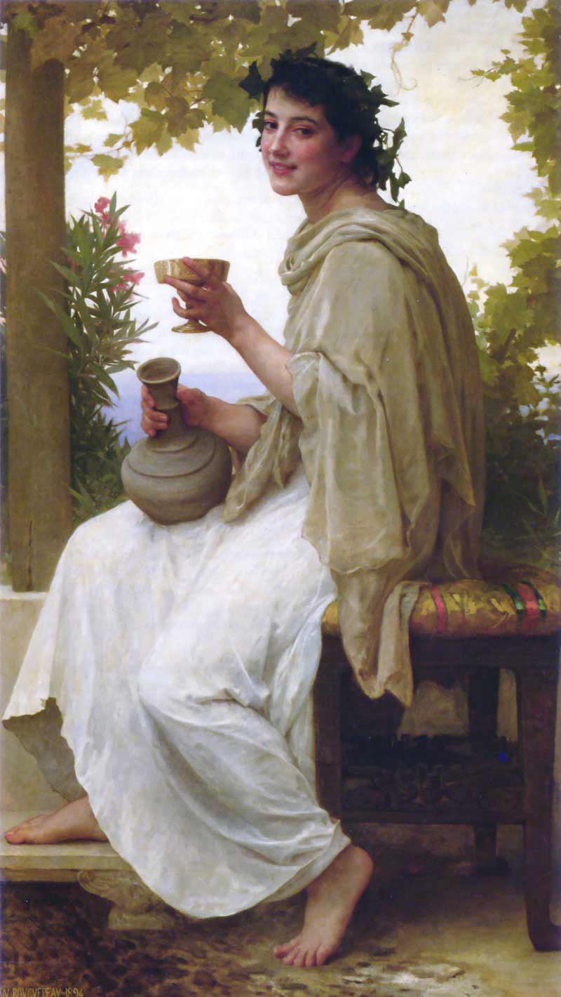 William-Adolphe Bouguereau - French academic painter. 1825 - 1905