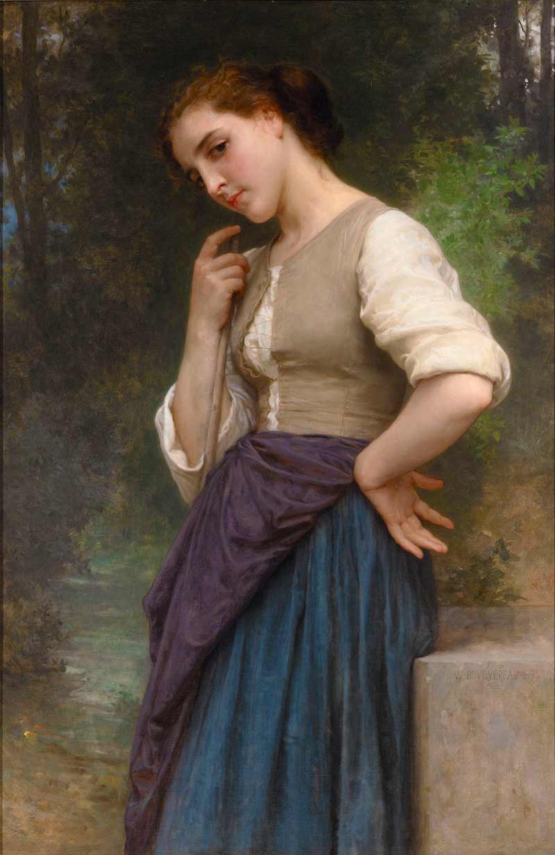 William-Adolphe Bouguereau - French academic painter. 1825 - 1905
