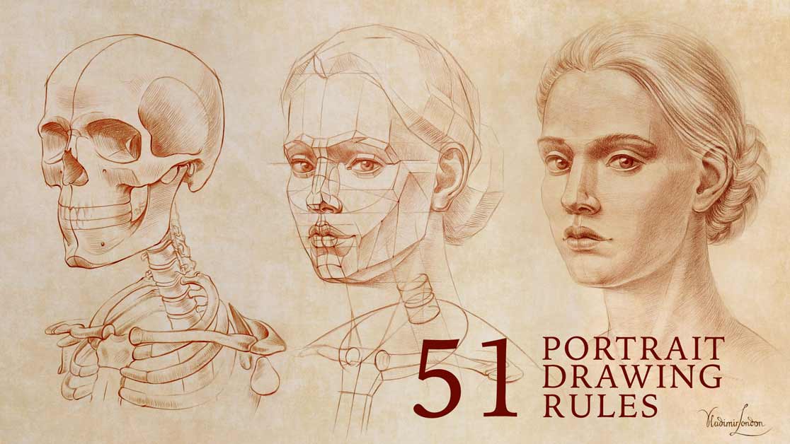 51 Portrait Drawing Rules