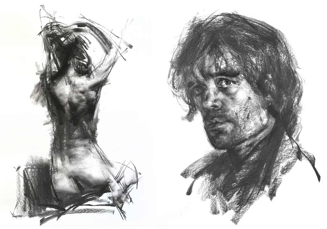 famous life drawing artists