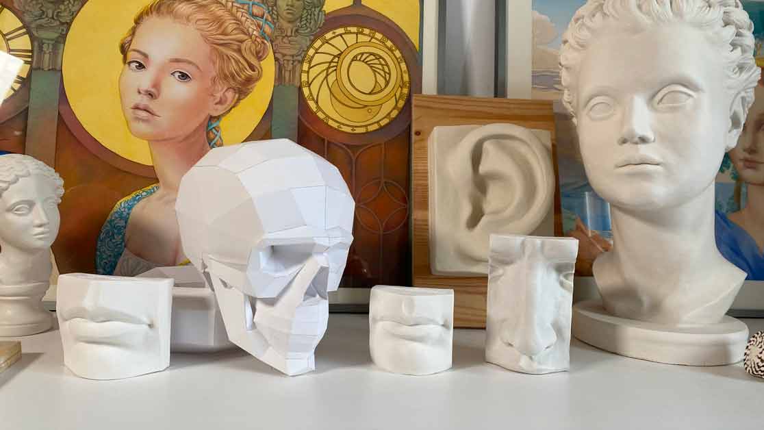How to Cast a Nose Sculpture