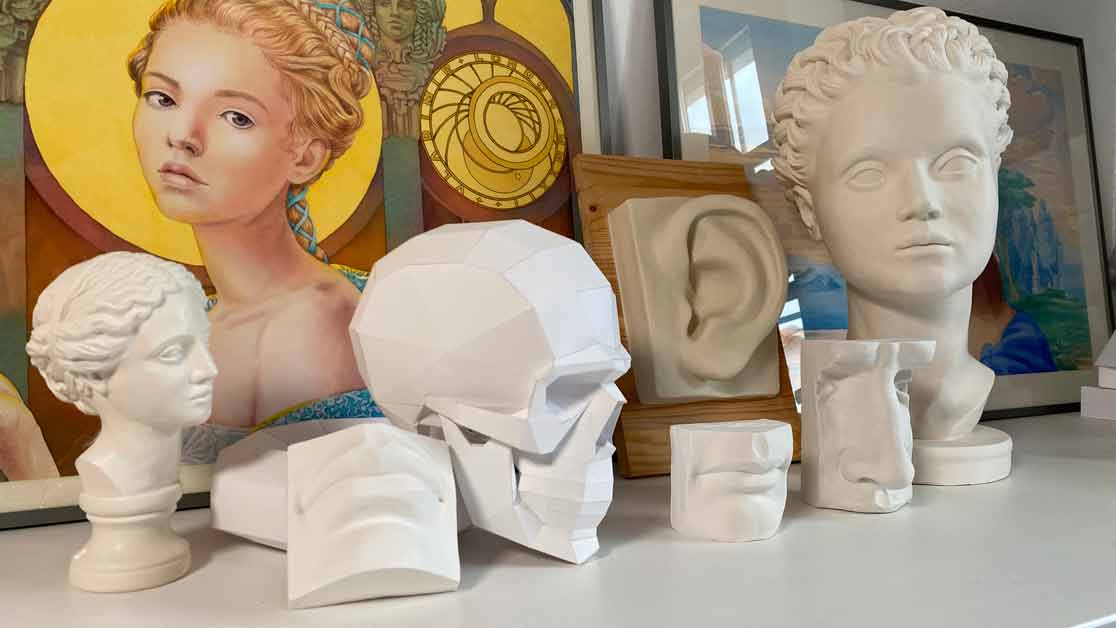 How to Cast a Nose Sculpture
