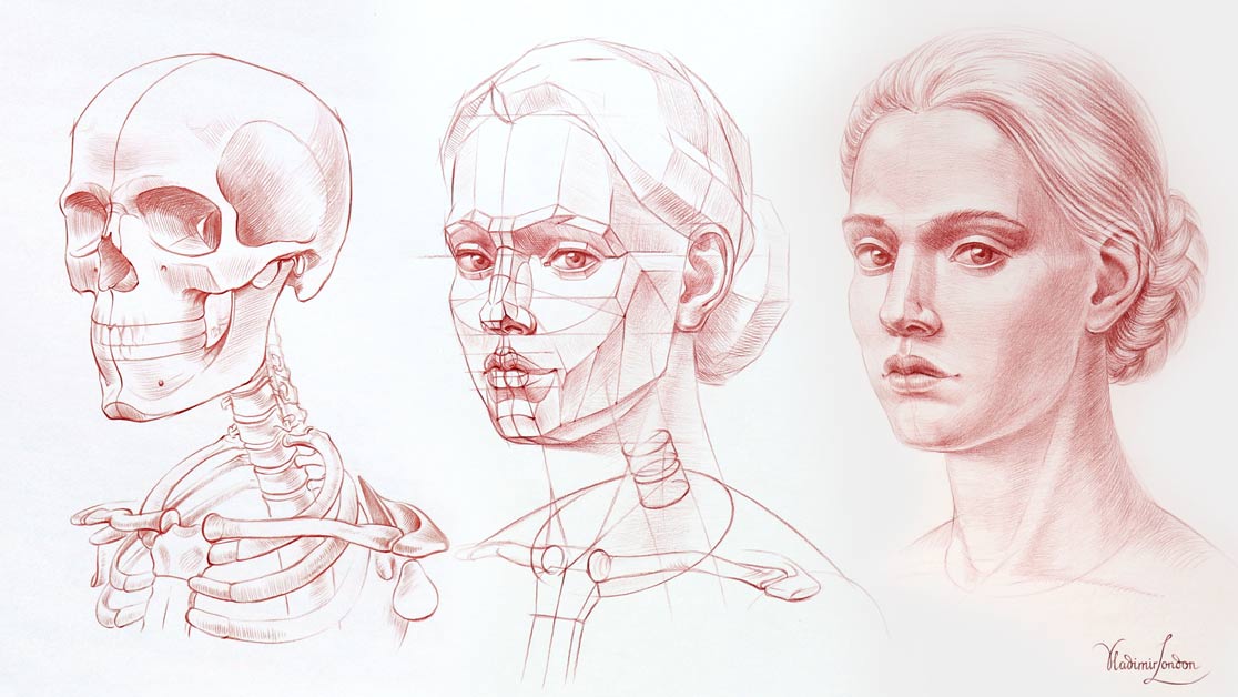 Drawing Portraits, Drawing Techniques, Books