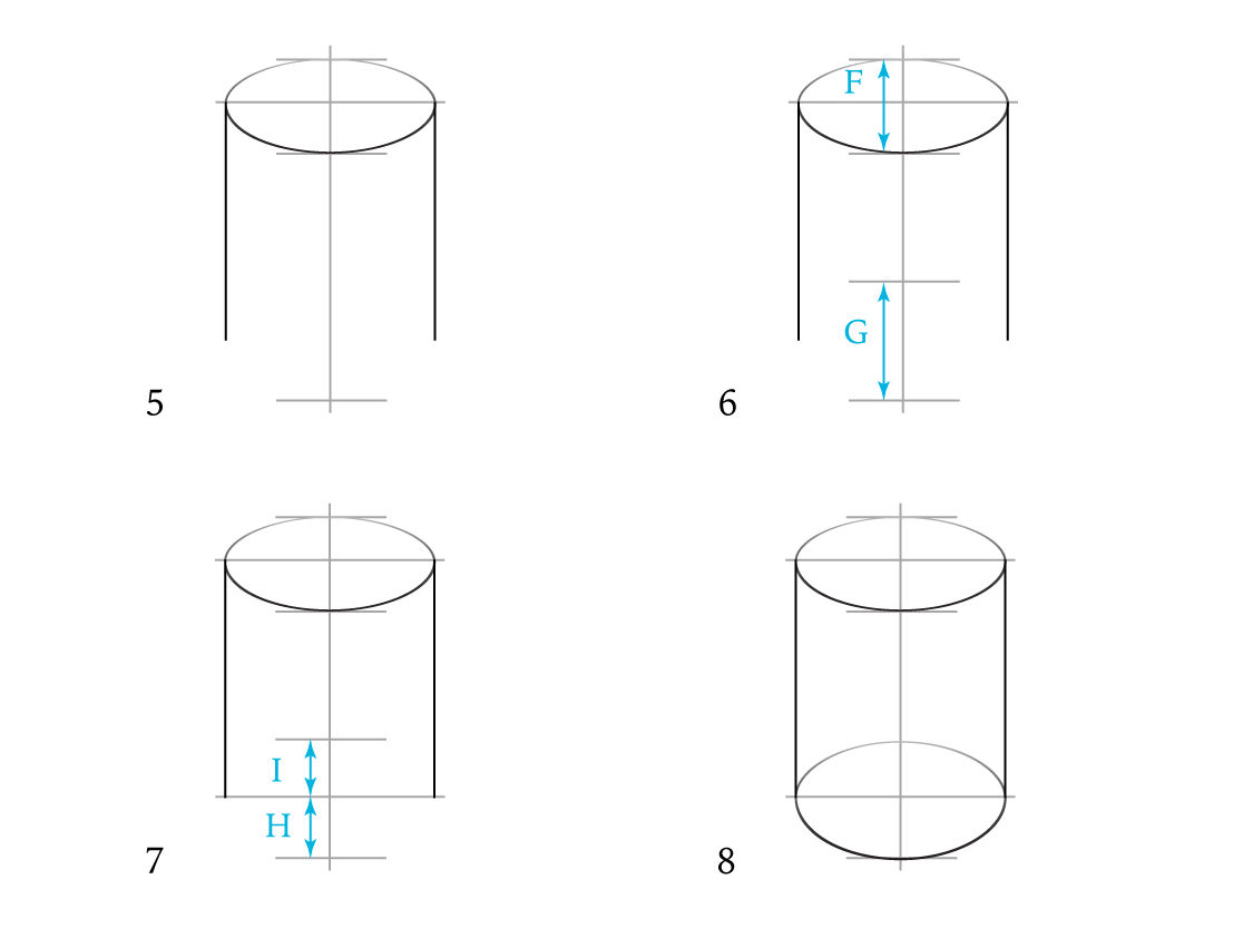 Drawing A Cylinder In Perspective