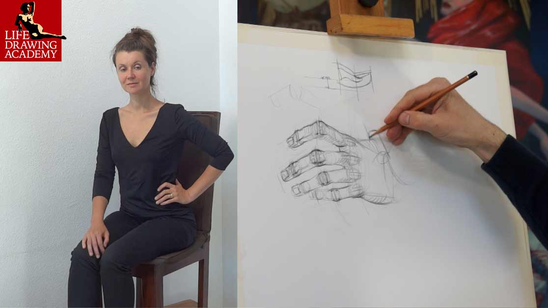 How to Draw Hands Using Contours