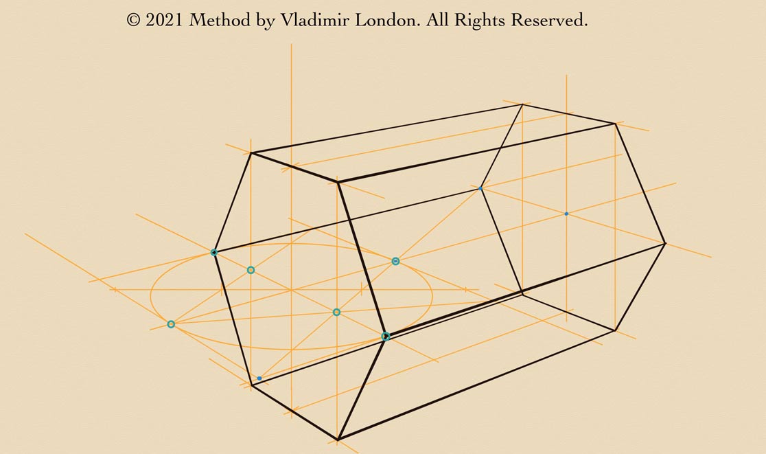 How to Draw Hexagonal Prisms