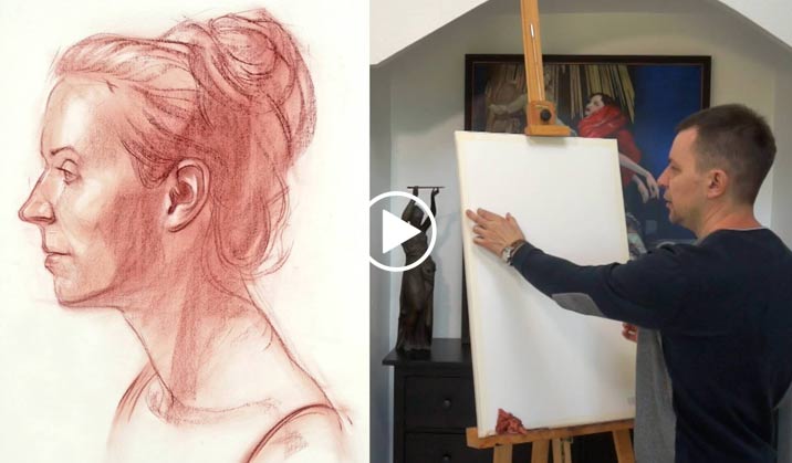 How to Draw Portraits in Profile - Life Drawing Academy