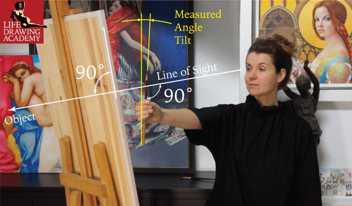 How to measure angles with a pencil - Life Drawing Academy