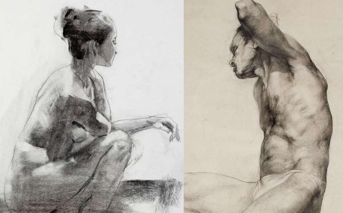 How to sketch at life drawing sessions