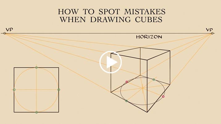 How to Spot Mistakes when Drawing Cubes