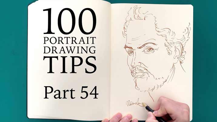 100 Portrait Drawing Tips - Life Drawing Academy