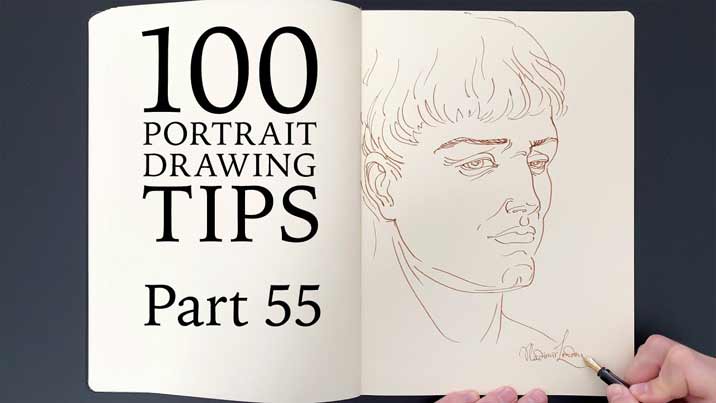 100 Portrait Drawing Tips - Life Drawing Academy