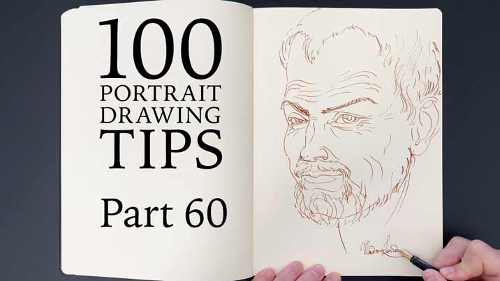 100 Portrait Drawing Tips - Life Drawing Academy