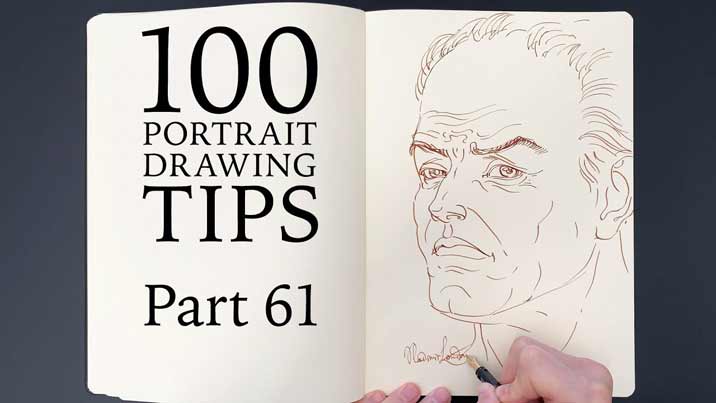 100 Portrait Drawing Tips - Life Drawing Academy