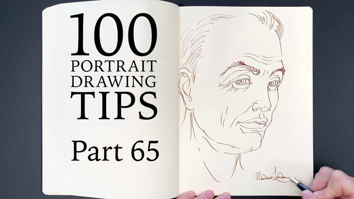 100 Portrait Drawing Tips - Life Drawing Academy