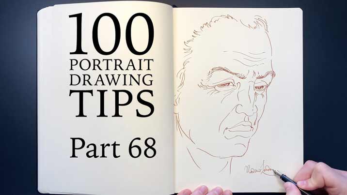 100 Portrait Drawing Tips - Life Drawing Academy