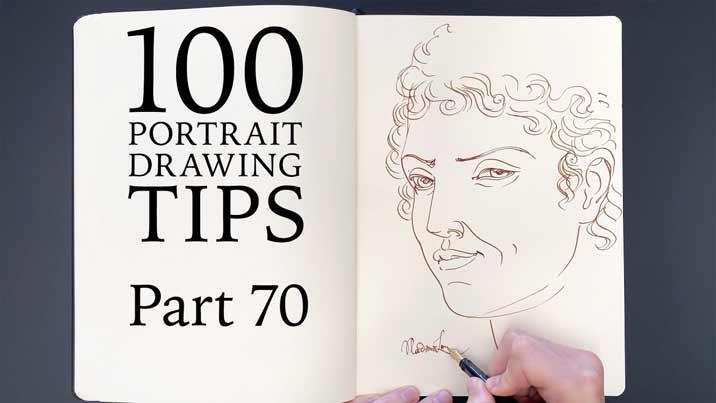 100 Portrait Drawing Tips - Life Drawing Academy