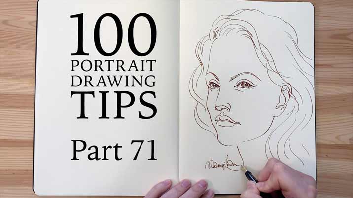 100 Portrait Drawing Tips - Life Drawing Academy