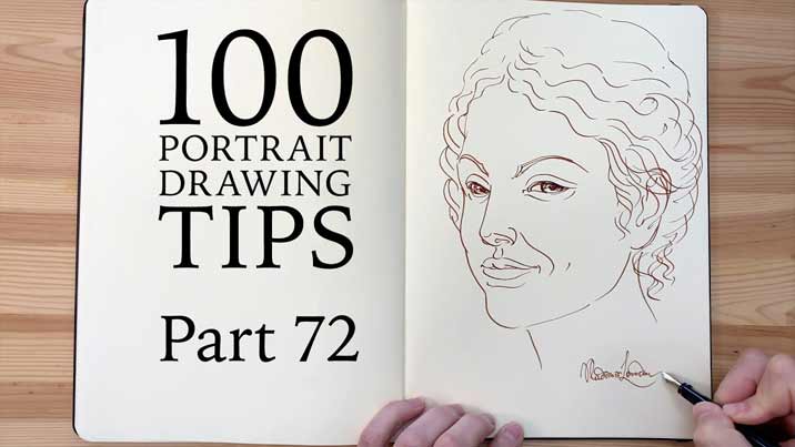 100 Portrait Drawing Tips - Life Drawing Academy