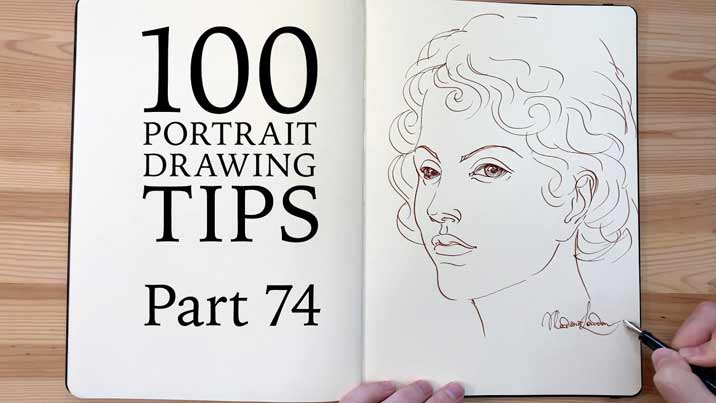 100 Portrait Drawing Tips - Life Drawing Academy