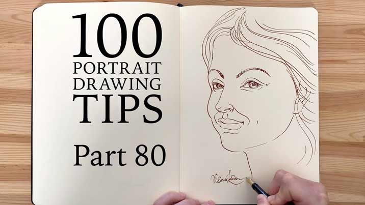 100 Portrait Drawing Tips - Life Drawing Academy