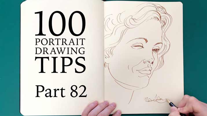 100 Portrait Drawing Tips - Life Drawing Academy