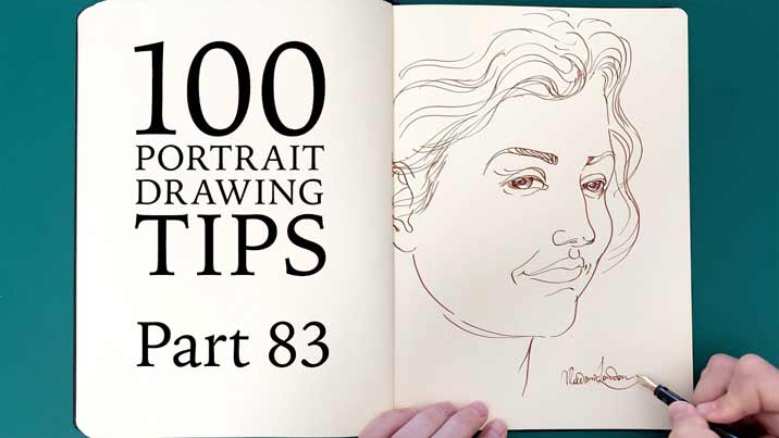 100 Portrait Drawing Tips - Life Drawing Academy